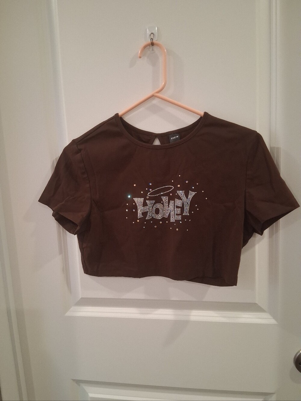 SHEIN Brown Crop Top Size XL